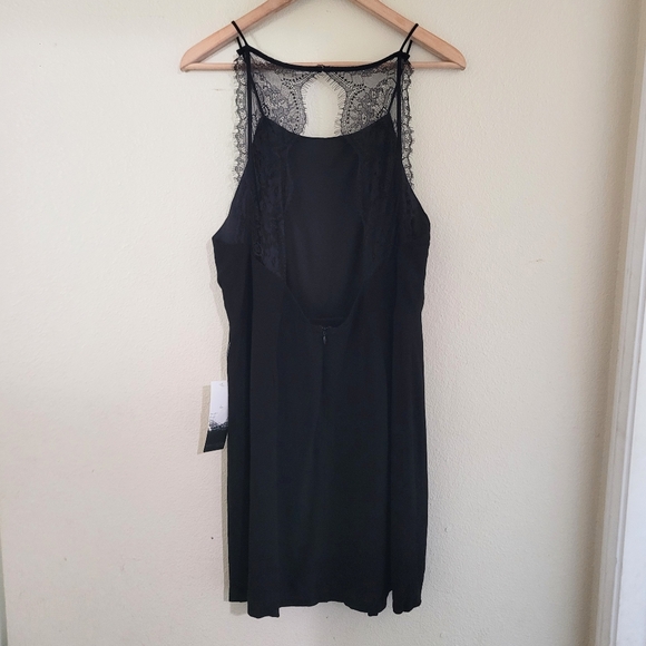 Kensie black lace back lined dress XL - Picture 4 of 7